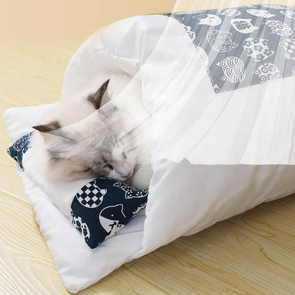 Cat Bed With Pillow