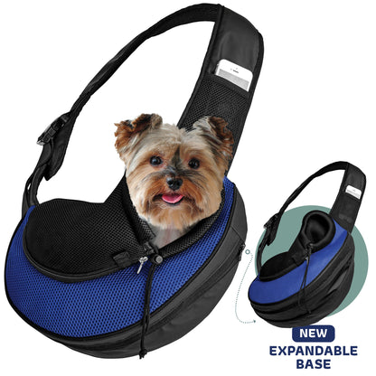 Expandable Sling Bag - Front Shoulder Pet Carrier