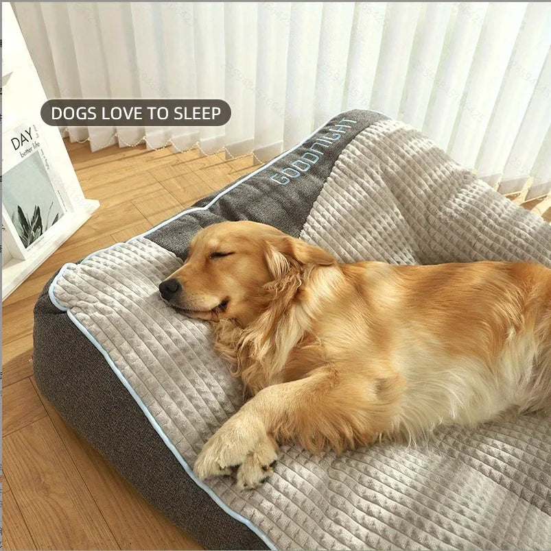 Orthopedic Extra Thick Dog Bed For Large Dogs Durable Kennel Cushion