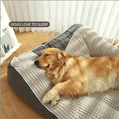 Orthopedic Extra Thick Dog Bed For Large Dogs Durable Kennel Cushion