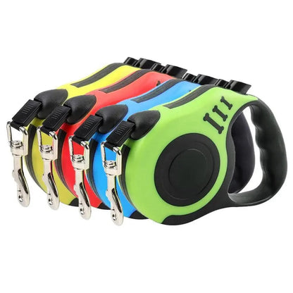 Durable Automatic Retractable Dog No Tangle Comfortable Grip Pet Leash Walking Running Cute Easy Control Leashes Pet Products