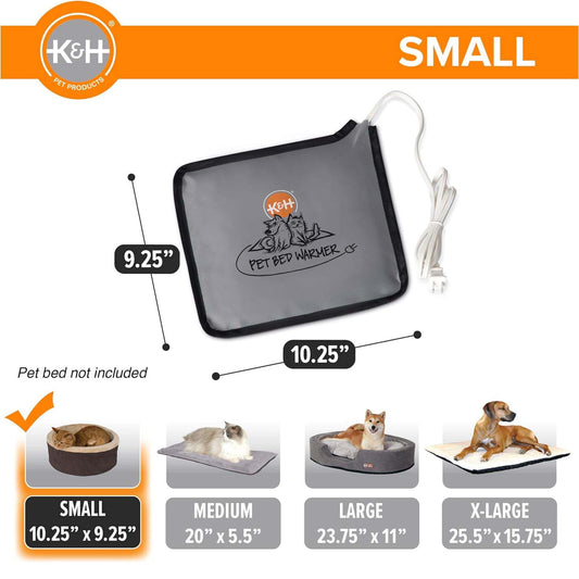 Indoor Heated Pad for Cats & Dogs, Thermostatically Controlled, Energy-Efficient, Safe for Arthritis & Comfort