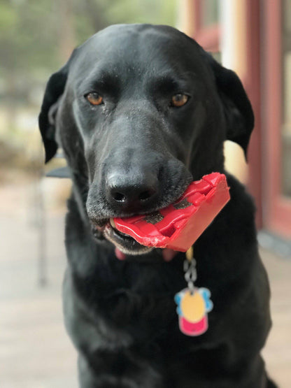 Cherry Pie Nylon Dog Chew Toy for Aggressive Chewers | USA Made | SodaPup